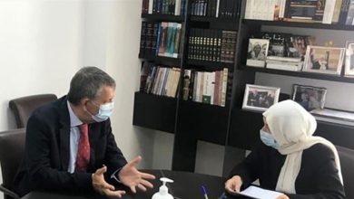 Photo of بهية الحريري التقت مفوض عام الأنروا فيليب لازاريني