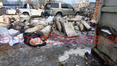 Photo of بالصوَر… القصّةُ الكاملةُ لاكتشاف أطنان الأمونيوم في محيطِ المرفأ