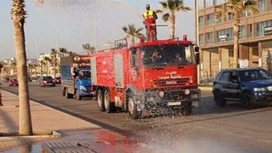 Photo of إخماد سلسلة حرائق في صيدا