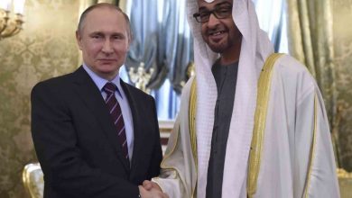 Photo of محمد بن زايد وبوتين يبحثان تعزيز الشراكة الاستراتيجية