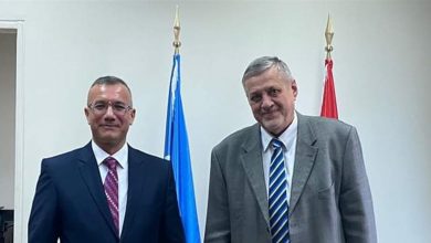 Photo of درويش بحث الاوضاع العامة مع المنسق الخاص للامم المتحدة يان كوبيش