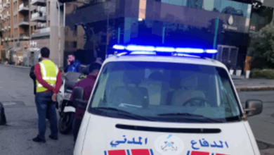 Photo of جريح جراء حادث سير في الحمرا