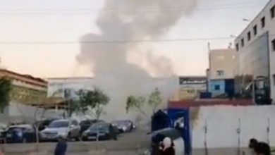 Photo of إحتراق سيارة بالقرب من مستشفى الرسول الأعظم