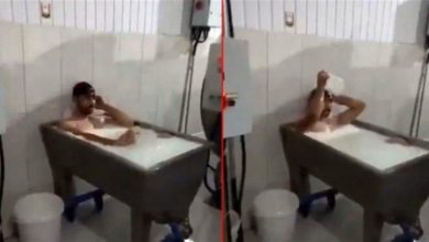 Photo of فضيحة بمعملٍ لإنتاج الألبان في تركيا… عامل يستحم في وعاء مليء بالحليب (فيديو)