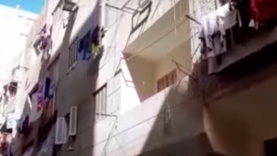 Photo of فيديو يكشف المشاهد الأولى داخل شقة ارتكب فيها أغرب جريمة قتل في بلد عربي