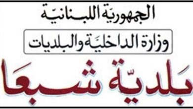 Photo of بلدية شبعا: لاتخاذ كل التدابير والاجراءات الصحية تفادياً لانتشار كورونا