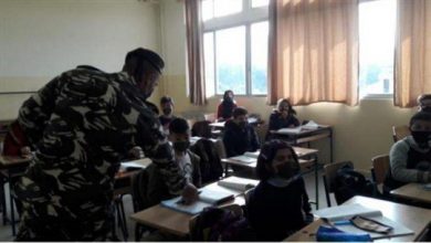 Photo of في هذه البلدة: توزيع كمامات على المحال والمارة