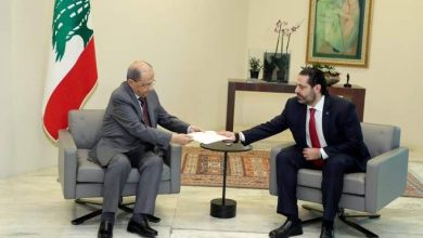 Photo of الحريري: قدمت تشكيلة حكومية للرئيس عون ووعدني أنه سيدرسها والجو إيجابي