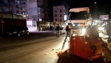 Photo of قطع طريق الرينغ… احتجاجات واطارات مشتعلة