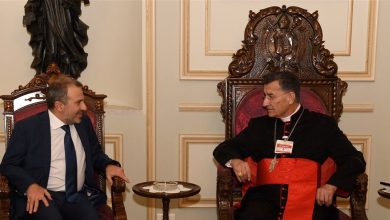 Photo of باسيل بعد لقائه الراعي: توافقنا على ضرورة تشكيل الحكومة