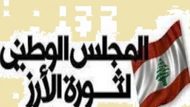 Photo of مجلس ثورة الأرز أسف للاستخفاف بمعاناة الشعب