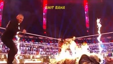 Photo of ًًُWWE.. مصارع يضرم النار بمنافسه على الحلبة (فيديو)