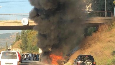 Photo of اندلاع حريق وقتيلان.. هذا ما حصل على اوتوستراد شكا (صورة)