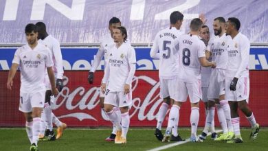 Photo of موجز الصباح: رباعية لريال مدريد، موناكو يتخطى مارسيليا، ديفينسا خوستيكا يظفر بلقب كوبا سود أميركانا وتاهل صعب للسيتي