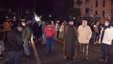 Photo of ساحة إيليا في صيدا تتضامن مع محتجي طرابلس (صور)