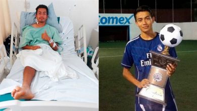 Photo of عمره 23 عاماً.. صعقة كهربائية تفقد لاعب كرة قدم ساقه (صورة)
