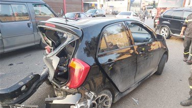 Photo of ثلاثة جرحى في حادث سير على طريق الغازية البحري