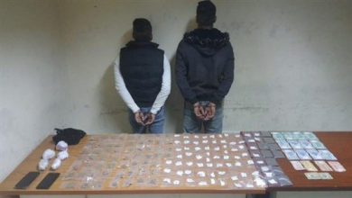Photo of بالصّورة: توقيف مروّجَي مخدّرات بالجرم المشهود