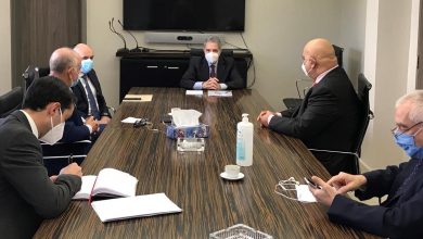 Photo of وزني استقبل وفد هيئة تنسيق القطاع العام ومحور البحث مواد في مشروع موزنة 2021 معترض عليها