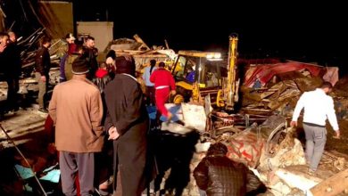 Photo of جريحان في انهيار سطح مبنى في سهل بعلبك