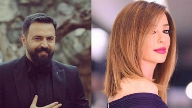 Photo of رومنسية تيم حسن ووفاء الكيلاني تشعل مواقع التواصل.. شاهدوا كيف قبلها