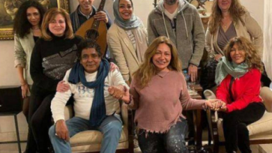 Photo of ليلى علوي وإلهام شاهين وسميرة سعيد بضيافة محمد منير