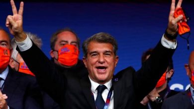Photo of موجز الصباح: لابورتا رئيسا لبرشلونة، رباعية لتوتنهام، خروج مارسيليا من كأس فرنسا وفريق ليبرون يهزم فريق دورانت
