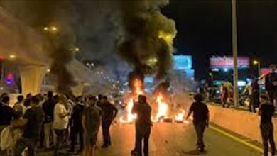 Photo of شهرا مسدسين حربيّين خلال احتجاجات جل الديب…والجيش يتحرك