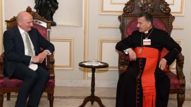 Photo of سفير ألمانيا من بكركي: مبادرة البطريرك تهمنا ولا بد من متابعة النقاش