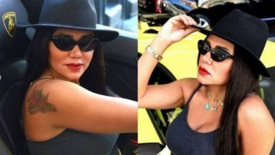 Photo of رانيا يوسف في سيارة فخمة ووشمها يشعل مواقع التواصل