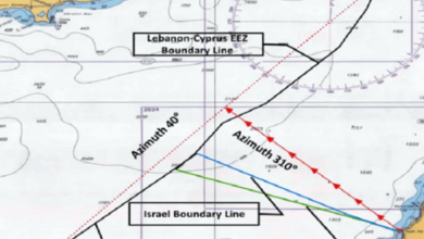 Photo of رداً على لبنان: “إسرائيل” ترسم خريطة جديدة للمتوسط.. الخط الأزرق يتحول إلى أحمر