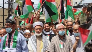 Photo of مسيرة لفتح في مخيم البص صور دعما لمقاومة الشعب الفلسطيني