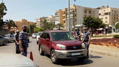 Photo of بالصّور: حواجز للتأكّد من الالتزام بإجراءات الإقفال