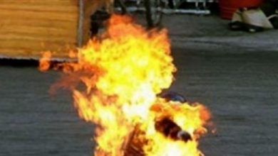 Photo of في صيدا… شرطي يحرق نفسه