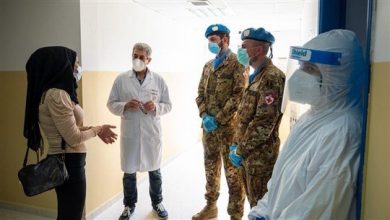 Photo of جولة للطاقم الطبي في الكتيبة الايطالية على المستشفيات الحكومية في تبنين وقانا