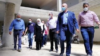 Photo of الحريري تفقدت مشروع انشاء مدرسة الأونروا الجديدة في المية ومية