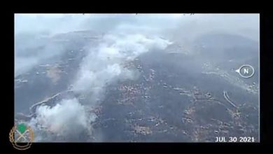 Photo of بالفيديو ـ الجيش اللبناني: عمليات اخماد الحرائق مستمرة في القبيات والقرى المجاورة