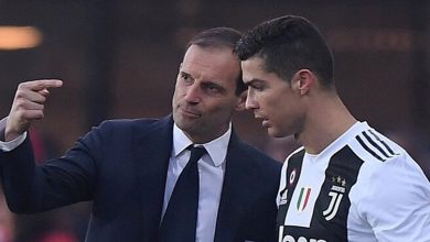 Photo of بعد عودته لتدريب يوفنتوس… أليغري يفصح عما قاله لرونالدو