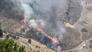 Photo of اندلاع حريق بين نيحا الشوف وجزين… وخوف من امتداده