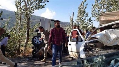 Photo of جرحى في حادث سير بالبقاع الغربي
