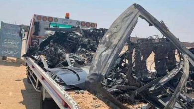 Photo of سيارتها تحطمت بالكامل.. فنانة عربية تنجو من حادث سير مروع