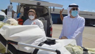 Photo of بالصور والفيديو: جرحى عكار في الإمارات لتلّقي العلاج