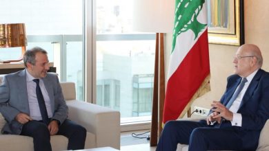 Photo of ميقاتي استقبل وفدا من تكتل “لبنان القوي” برئاسة باسيل (صور)