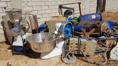 Photo of بالصّور: ضبط آلات تُستعمل لتصنيع “الكبتاغون” في بلدتين