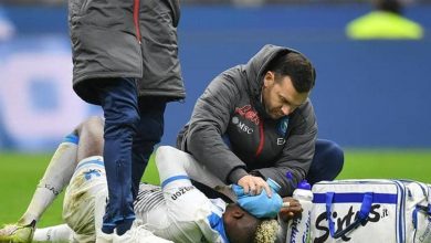 Photo of بعد “كسور بالوجه”… جراحة صعبة لنجم نابولي ومنتخب نيجيريا