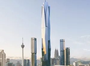 Photo of بالصور.. ثاني أعلى مبنى في العالم يقترب من الاكتمال