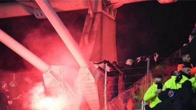 Photo of كأس فرنسا.. إلغاء مباراة بسبب شغب الجماهير