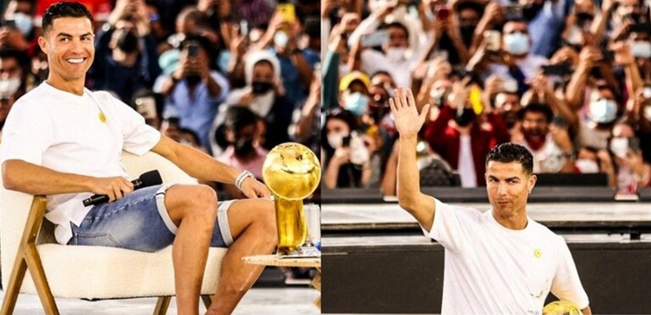 Photo of شاهد.. رونالدو يظهر “من تحت الأرض” للقاء عشاقه في “إكسبو دبي”