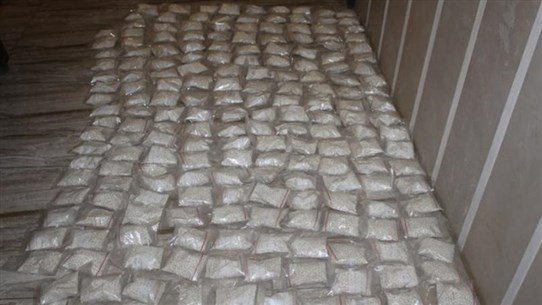 Photo of بالصّورة: ضبط كمية من الكبتاغون أثناء محاولة تهريبها إلى لبنان