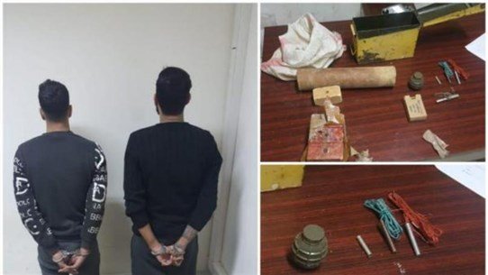 Photo of مروّجو مخدّرات بحوزتهم متفجّرات!